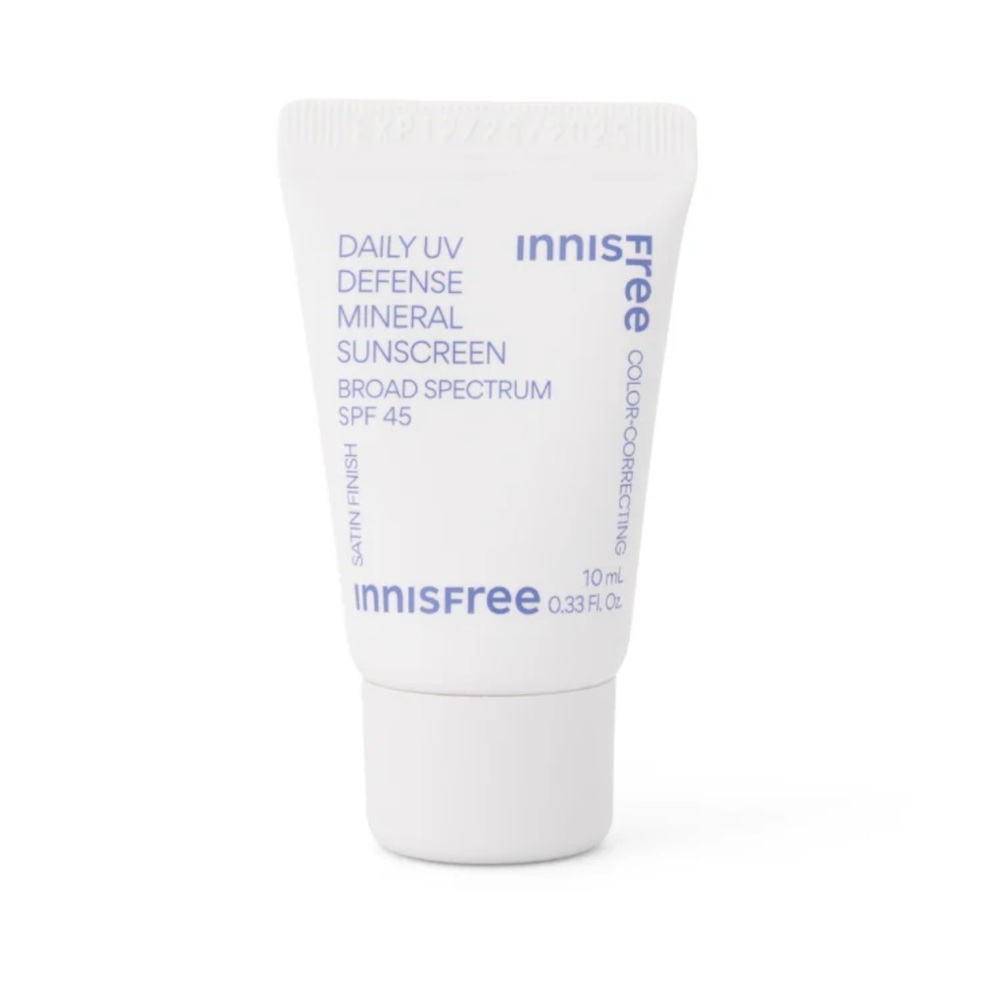 INNISFREE DAILY UV DEFENSE
MINERAL SUNSCREEN BROAD
SPECTRUM SPF 45